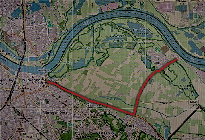 nieuwe route volgt spoedig